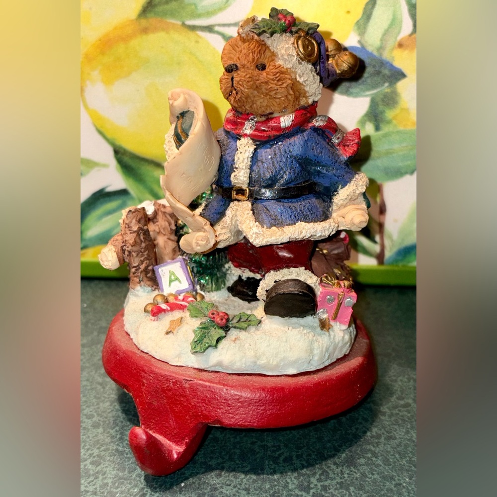 Holiday Bear Stocking Holder